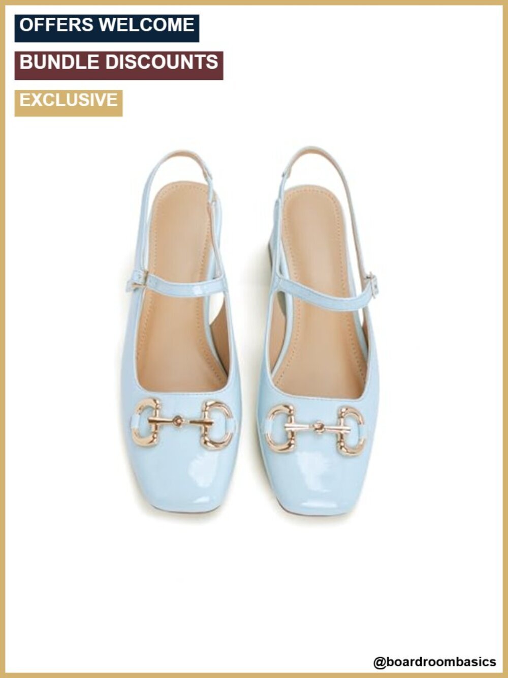 Slingback Mary Janes Pumps Square Toe Low Chunky Heel Dress Shoes